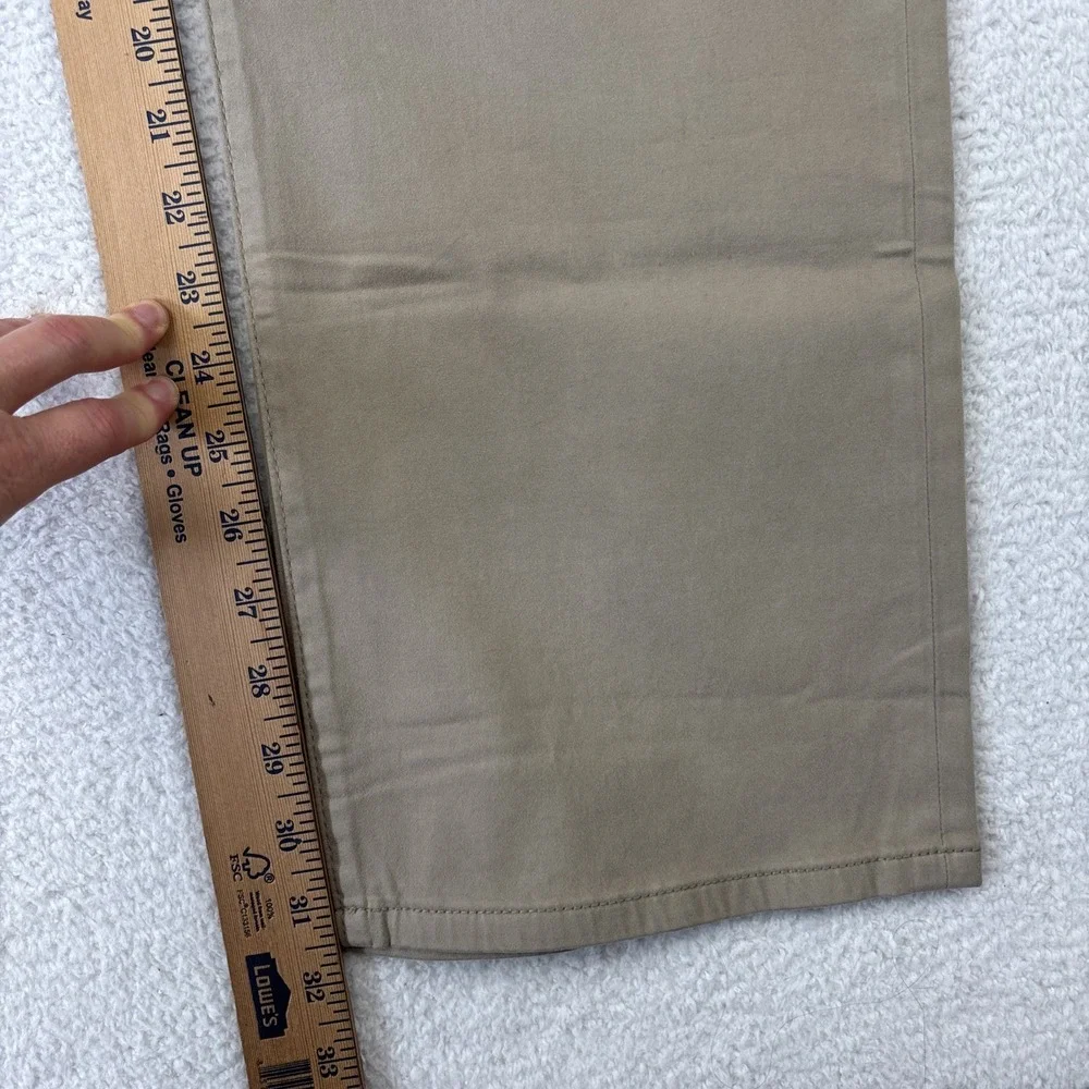 NEW LUCKY BRAND 223 Straight Leg 5-Pocket Pants Mens 40/32 Khaki Tan Stretch NWT